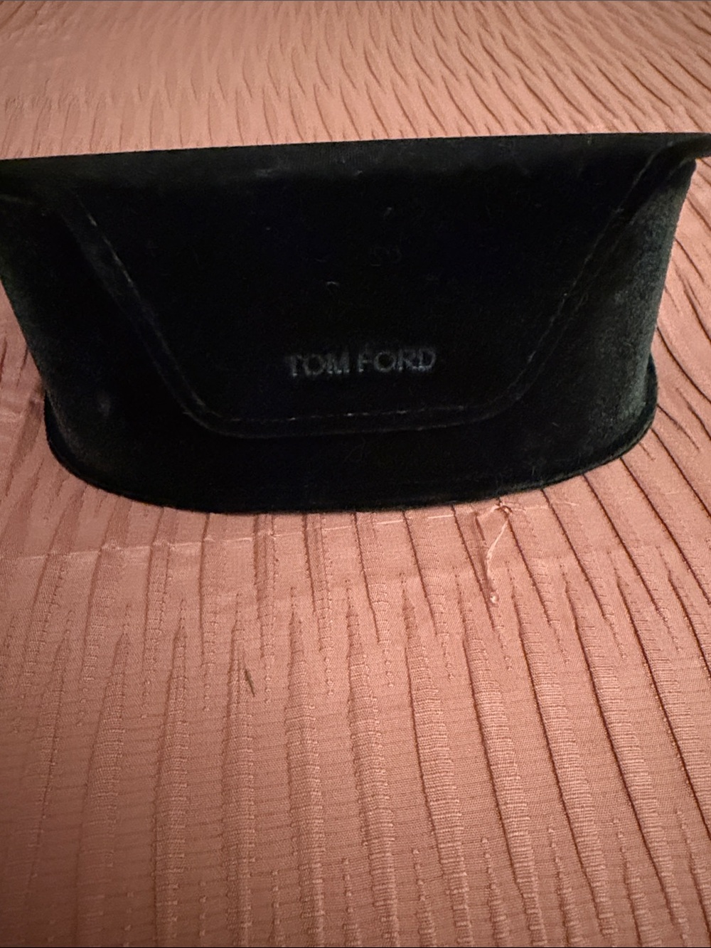 Tom Ford Black Velvet Eyewear Case